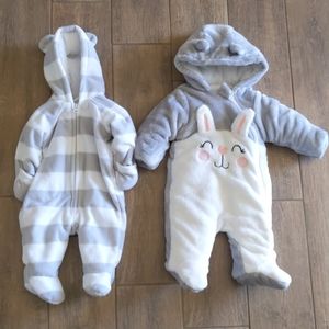 Baby warm footies for outside